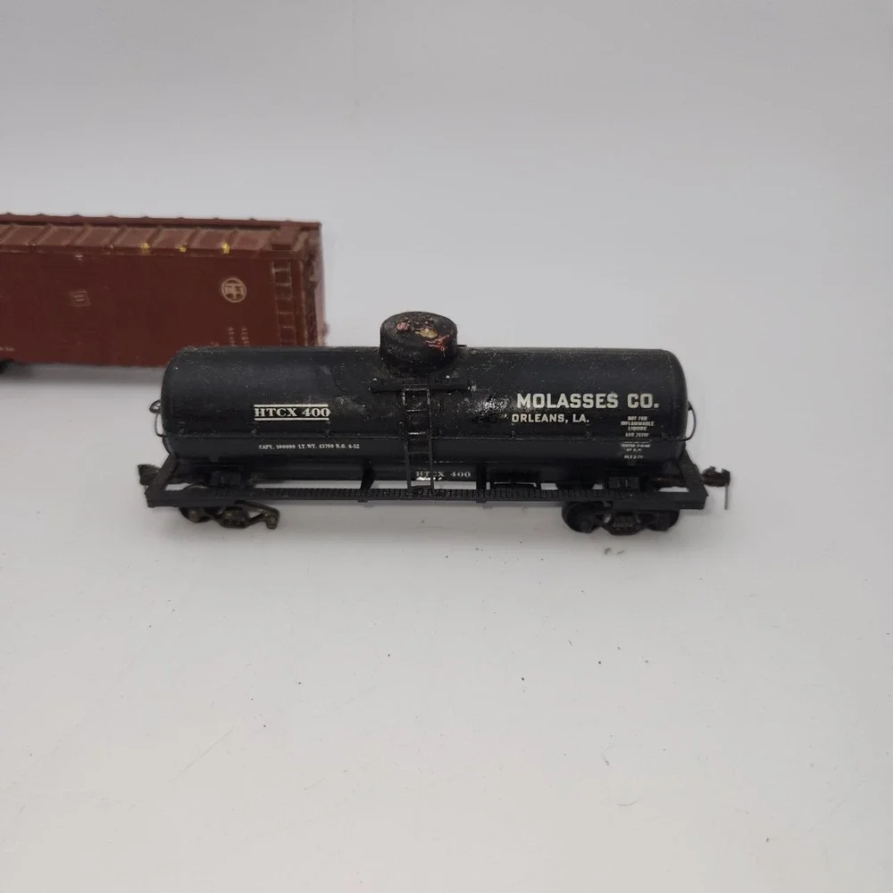 HO Scale Freight Car Lot Nickel Plate Road Molasses Co DT&I Boxcars Tanker